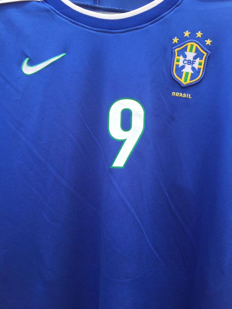 1998 Brazil Nike Ronaldo Authentic Signed Signed (XL) – Proper Soccer