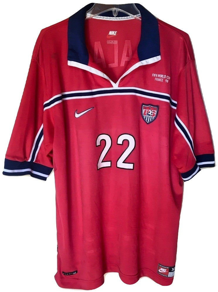 1998 USA Alexi Lalas World Cup (XL) – Proper Soccer