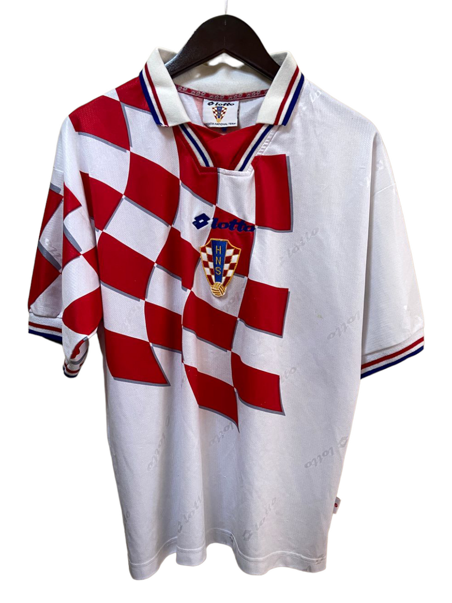1998 Croatia Lotto Davor Suker Home (L) – Proper Soccer 1998 Croatia Lotto Davor Suker Home (L) – Proper Soccer