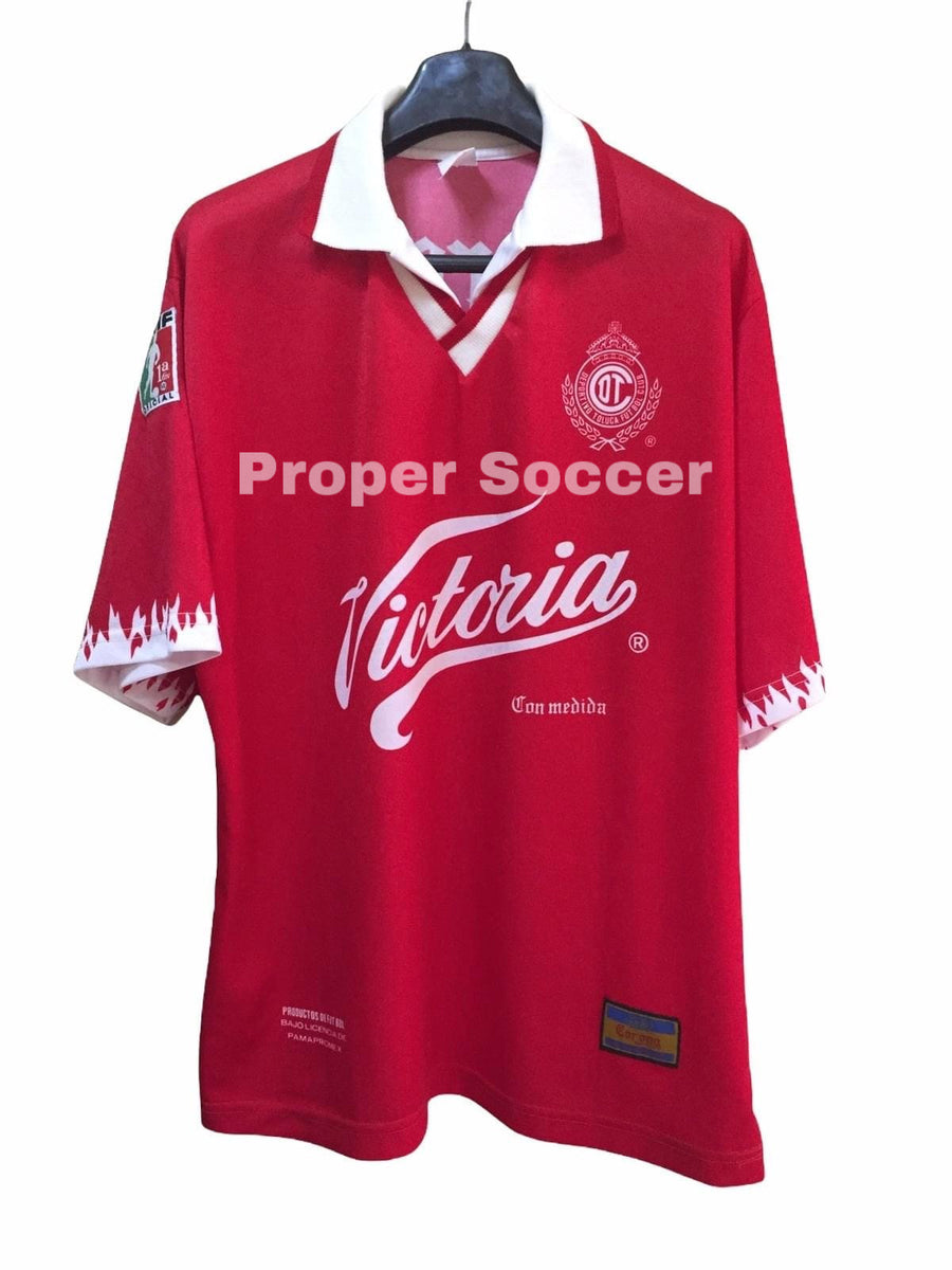 Camiseta Playera Retro Toluca Jersey Rojo Toluca 1964 ⚽️