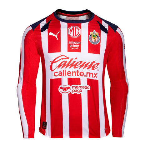 CLUB CHIVAS GUADALAJARA 2025 AUTHENTIC MANGA LARGA PUMA
