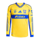 CLUB TIGRES UANL 2025 AUTHENTIC MANGA LARGA ADIDAS