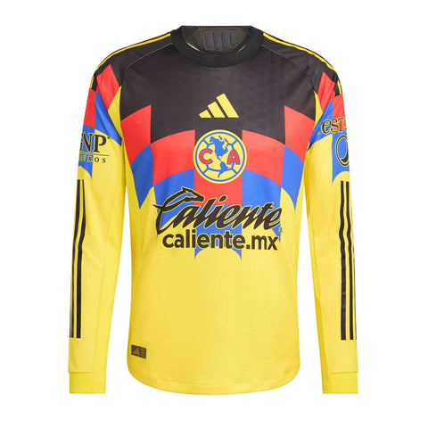 CLUB AGUILAS AMERICA 2025 AUTHENTIC MANGA LARGA ADIDAS