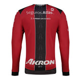 CLUB ATLAS GUADALAJARA 2025 MANGA LARGA LOCAL CHARLY