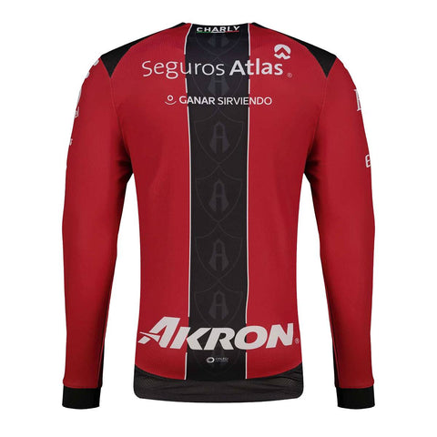 CLUB ATLAS GUADALAJARA 2025 MANGA LARGA LOCAL CHARLY