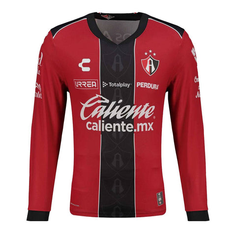 CLUB ATLAS GUADALAJARA 2025 MANGA LARGA LOCAL CHARLY