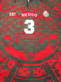 1997 Mexico Calendario Azteca Aba Sport Rojo Red Match Issued David Oteo (XL)