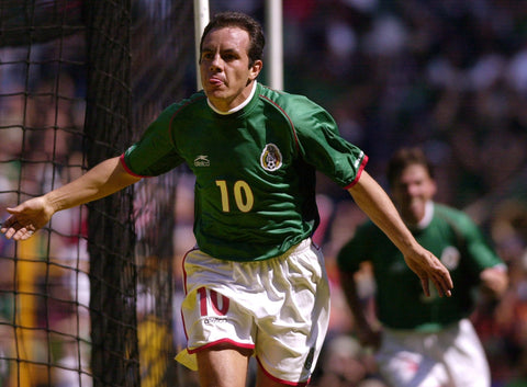 2002 Mexico Match Issue Cuauhtemoc Blanco (M)