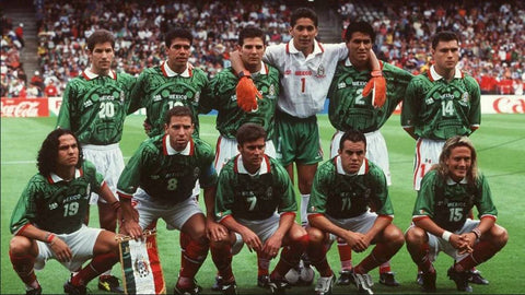 1998 Mexico Calendario Azteca World Cup Francia Firmado Signed (S)