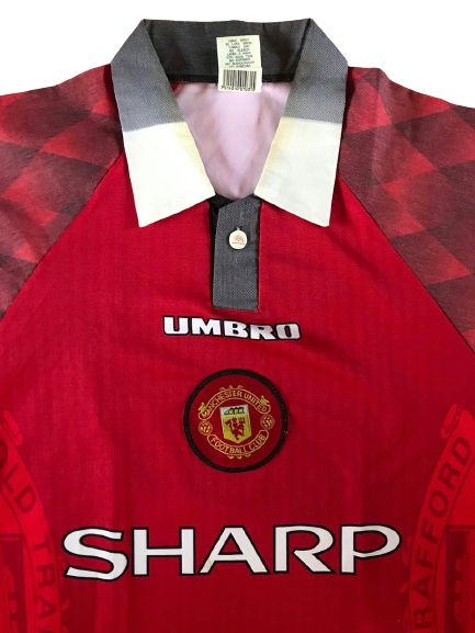 Retro Manchester United Goalkeeper Long Sleeve Jersey 1998/99 By Umbro