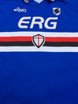 2003 Sampdoria Genoa Italy Match Issue Bazzani Oasics (XL)