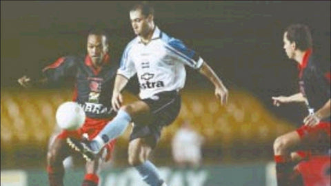 1999 Flamengo Umbro Black Romario Authentic (M)