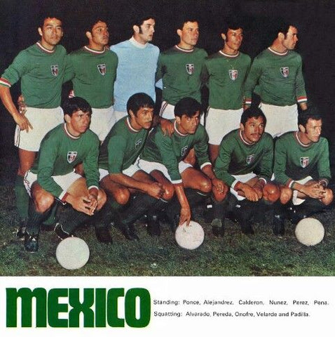 1969 Mexico Leyendas Firmado Signed Hugo Sanchez Hermosillo Tomas Boy Negrete (M)