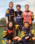 1998 Club Aguilas America Adidas Blue Ricardo Pelaez (L)