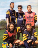 1998 Club Aguilas America Adidas Blue Ricardo Pelaez (L)