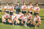 1993 River Plate Home Athentic Adidas Argentine Champion (M)