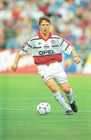 1998 Bayern Munich Germany Authentic Bixente Lizarazu (L)