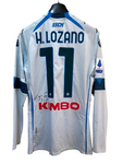 2020 Napoli Italy Kappa Long Sleeve  Signed Chuky Lozano (M)