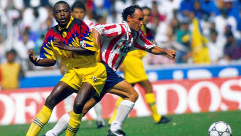 1993 Club America Aguilas Africanas Firmado Signed (M)
