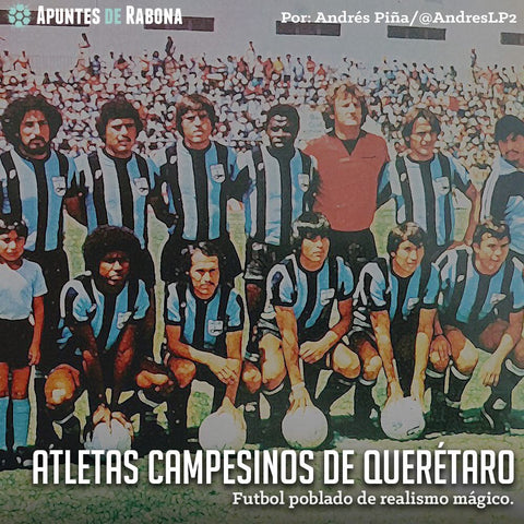1980 Club Atletas Campesinos Queretaro Vintage Zarco Short Sleeve (M)