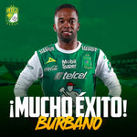 2017 Club Leon Charly Match Worn Burbano (S)