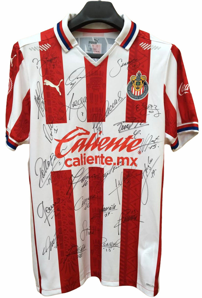 2020 Chivas Guadalajara Player Version Signed Signed L Proper Soccer