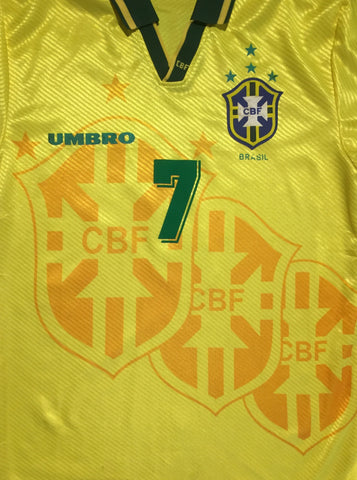 1994 Brasil Umbro Home World Cup USA Bebeto (M)