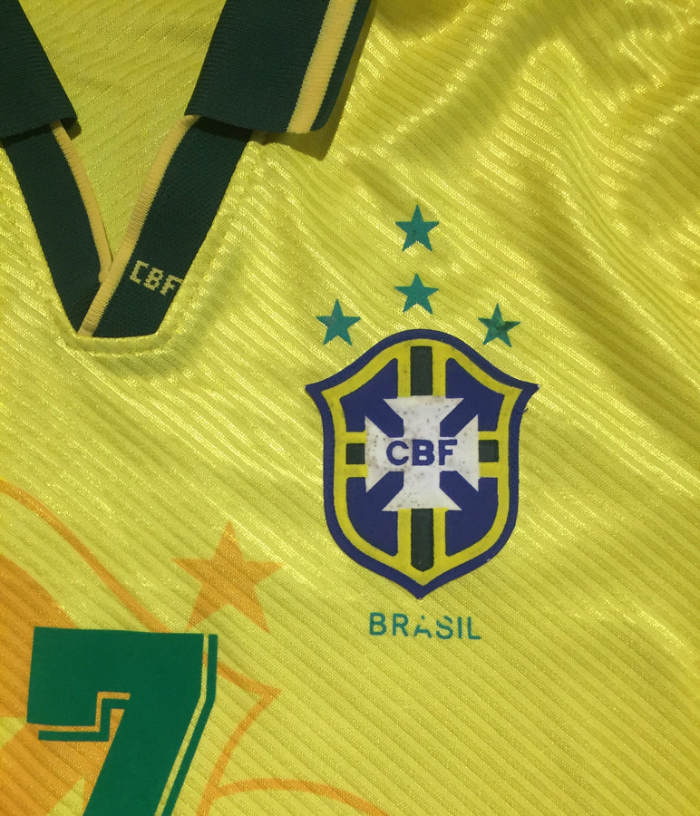 1994 Brazil Umbro Home World Cup USA Bebeto (M) – Proper Soccer