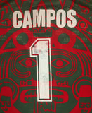 1997 Mexico Aztec Calendar Red Authentic Jorge Campos (XL)