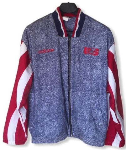 1994 USA Jacket Adidas Vintage Blanca Epoca (M)