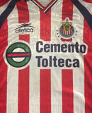 2000 Chivas Guadalajara Atletica Authentic Ramon Morales (L)