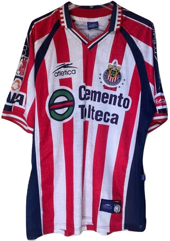 2000 Chivas Guadalajara Atletica Authentic Ramon Morales (L)