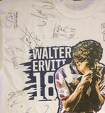 2019 Rayados Monterrey Walter Erviti Retirement Firmado Signed (M)