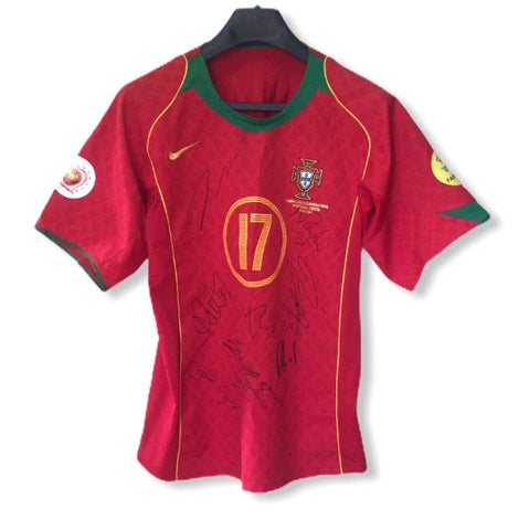 2004 Portugal European Championship Eurocup Signed Signed (M)