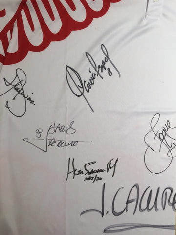 1994 Mexico World Cup USA Firmado Signed  by Legends (L)