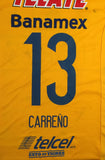 2014 Tigres UANL Match Issue Abraham Carrenjo Firmado Signed (M)