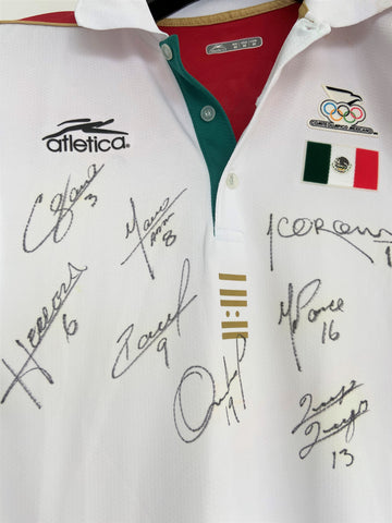 2012 Mexico London Olympic Games Firmado Signed (M)