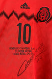 2014 Mexico Despedida Cuauthemoc Blanco Last Dance Firmado Signed (M)