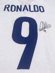 1998 Brasil Nike Ronaldo Authentic  Firmado Signed (XL)