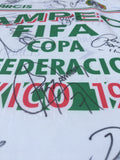 1999 Mexico Campeon Confederaciones Firmado Signed (L)