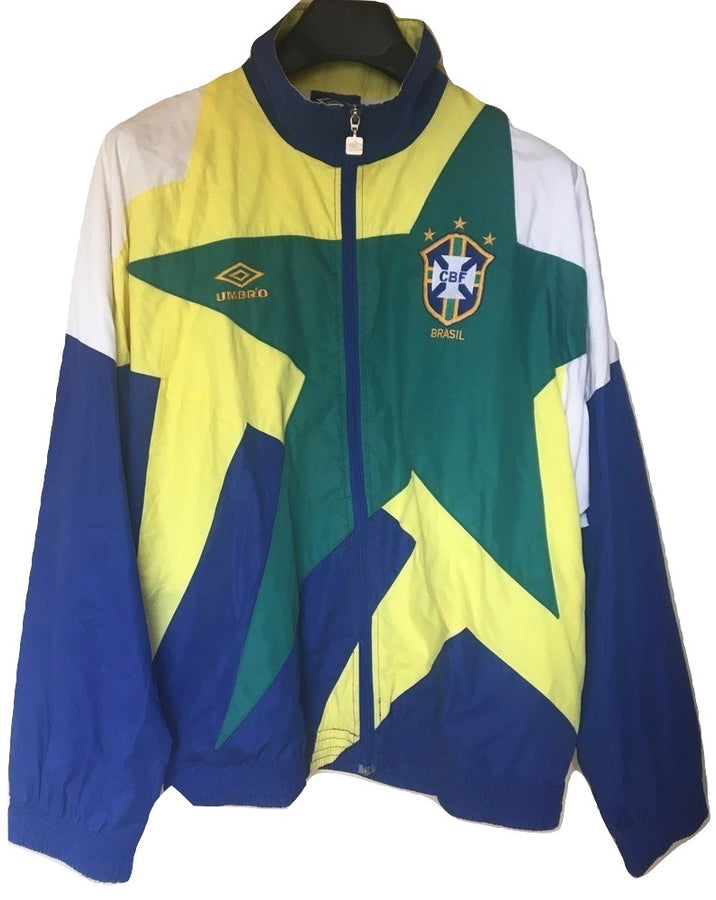 Gentleman vriendelijk Havoc Logisch 1994 Brazil Jacket World Cup Umbro (XL) – Proper Soccer