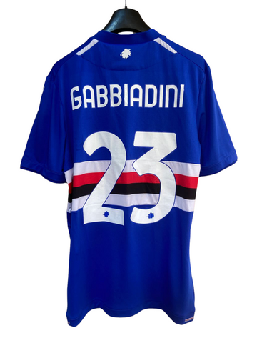 2022 Sampdoria Genoa Italy Home Gabbiadini Match Issue (XL)