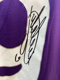 2022 Fiorentina Kappa Match Issue Purple Italia Signed Vlahovic (XL)