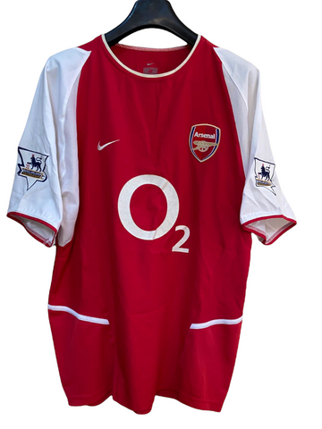 2006 Arsenal Nike England Dennis Bergkamp (L)