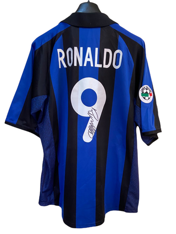2002 Inter Milan Italy Authentic Nike Ronaldo (M)