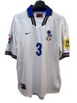 1998 Italy Paolo Maldini Nike White Authentic (L)