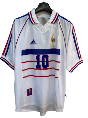 1998 France Adidas Authentic Zinedine Zidane (L)