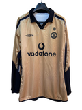 2002 Manchester United Special Edition Centenario Manga Larga Reversible (XL)