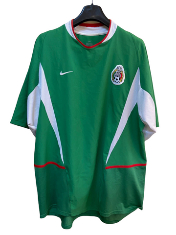 2003 2004 Mexico Home Green Verde Nike Total 90 (XL)