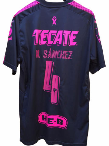 2017 Rayados Monterrey Replica Black Pink Nico Sanchez (L)